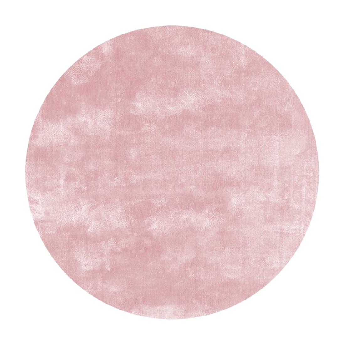Soothing Hues Customizable Pallas Weave Round in Blush Large For Sale