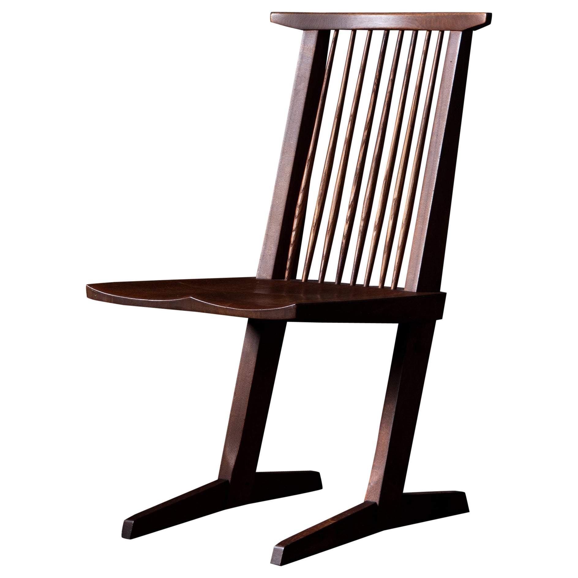 George Nakashima Conoid Chair, Sakura Seisakusho, Japan, Circa 1970s