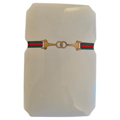 Porzellan-Gucci-Schachtel mit Deckel und Räuchergefäß 420