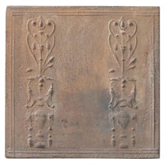 Schienale del camino in stile Art Nouveau, XIX-XX secolo