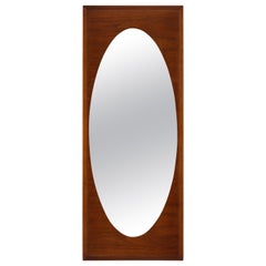 Harvey Probber Modernist Walnut Mirror