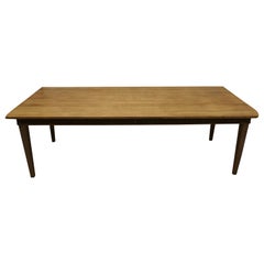 Very Large Farmhouse Fruitwood Dining Table