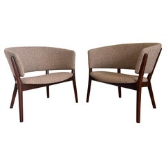 Mid Century Scandinavian Modern Nanna Ditzel ND83 Easy Chairs