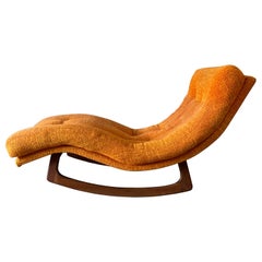 Mid-Century Adrian Pearsall Rocking Wave Lounge Chaise