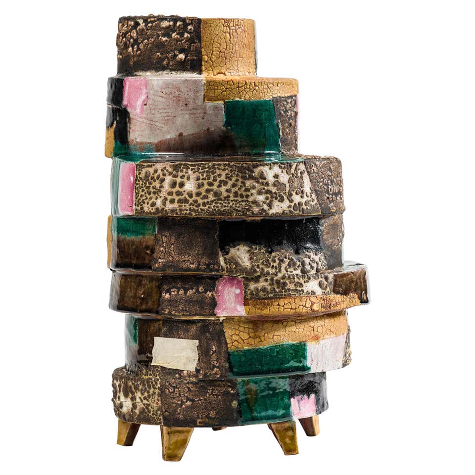 Orange Squares Stack For Sale at 1stDibs