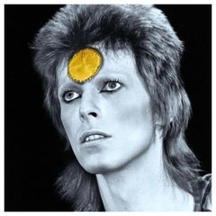 Mick Rock Gold Spot Photograph David Bowie