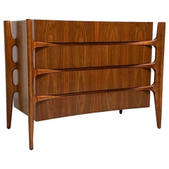 William Hinn Walnut Chest of Drawers