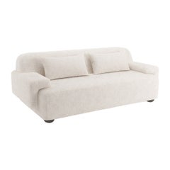 Popus Editions Lena 2.5-Sitzer Sofa mit grauem Antwerpener Leinenbezug