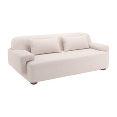 Canapé Popus Editions Lena 2,5 Seater en tissu de lin liège naturel