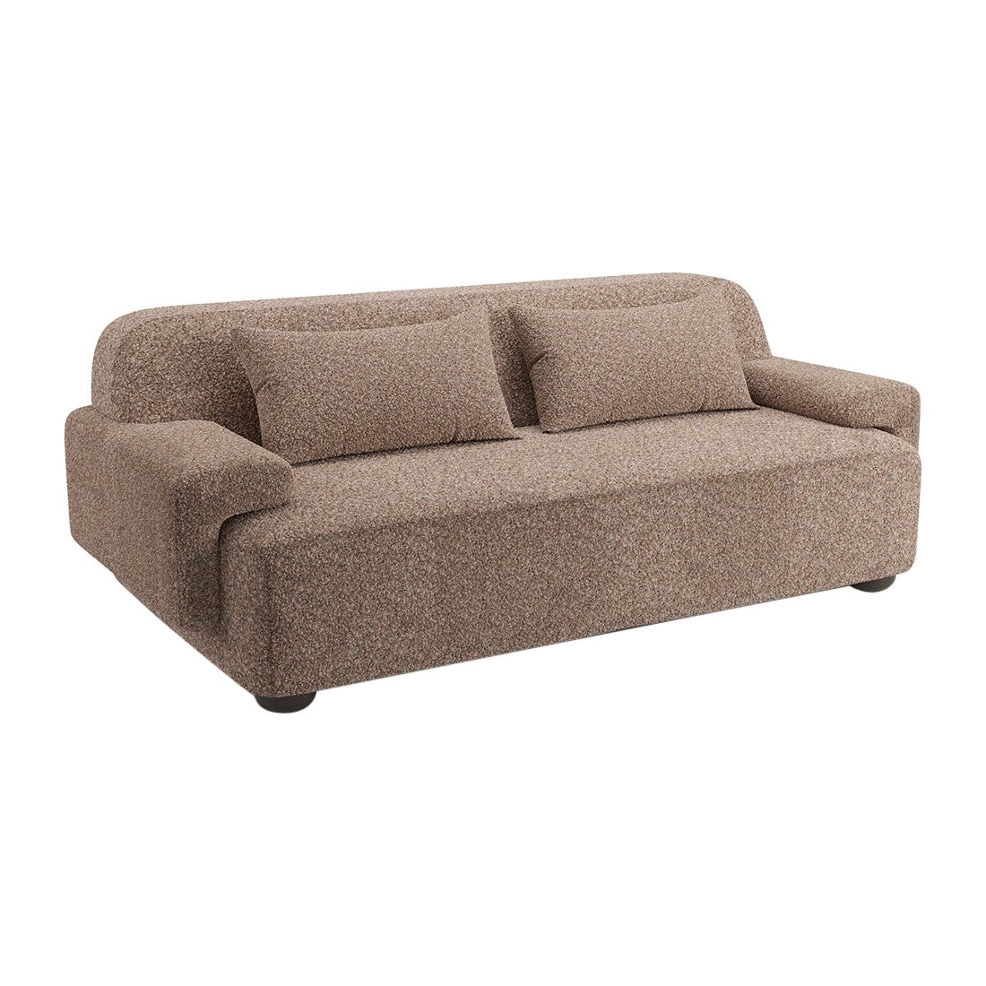 Popus Editions Lena 2.5 Seater Sofa in Ciotello Athena Loop Yarn Upholstery For Sale