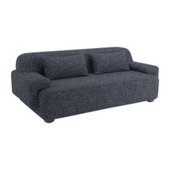 Popus Editions Lena 2.5 Seater Sofa in Thunderstorm Zanzi Linen & Wool Blend