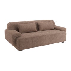 Popus Editions Lena 3 Seater Sofa in Brown Malmoe Terry Upholstery