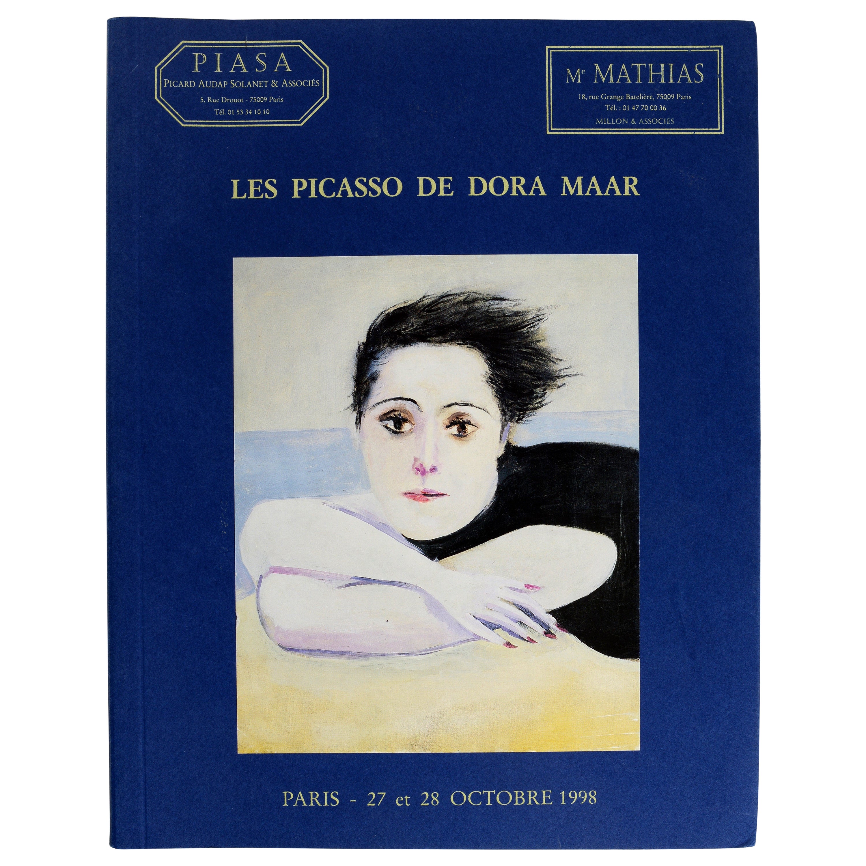 Les Picasso De Dora Maar, Succession De Madame Markovitch, Catalogue des ventes aux enchères de Paris