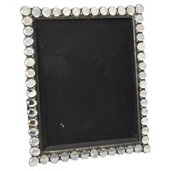 Vintage Glass Stone Picture Frame