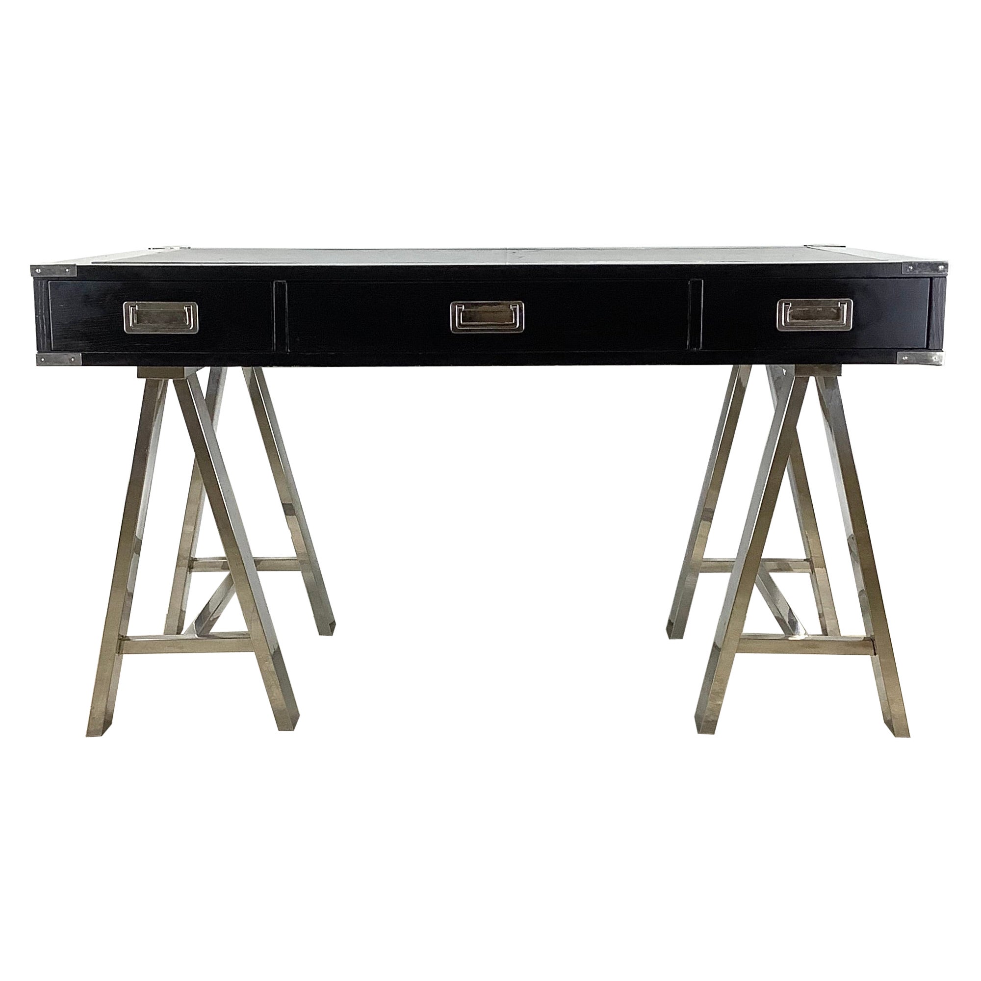 Decorator Modern Campaign Style Writing Desk