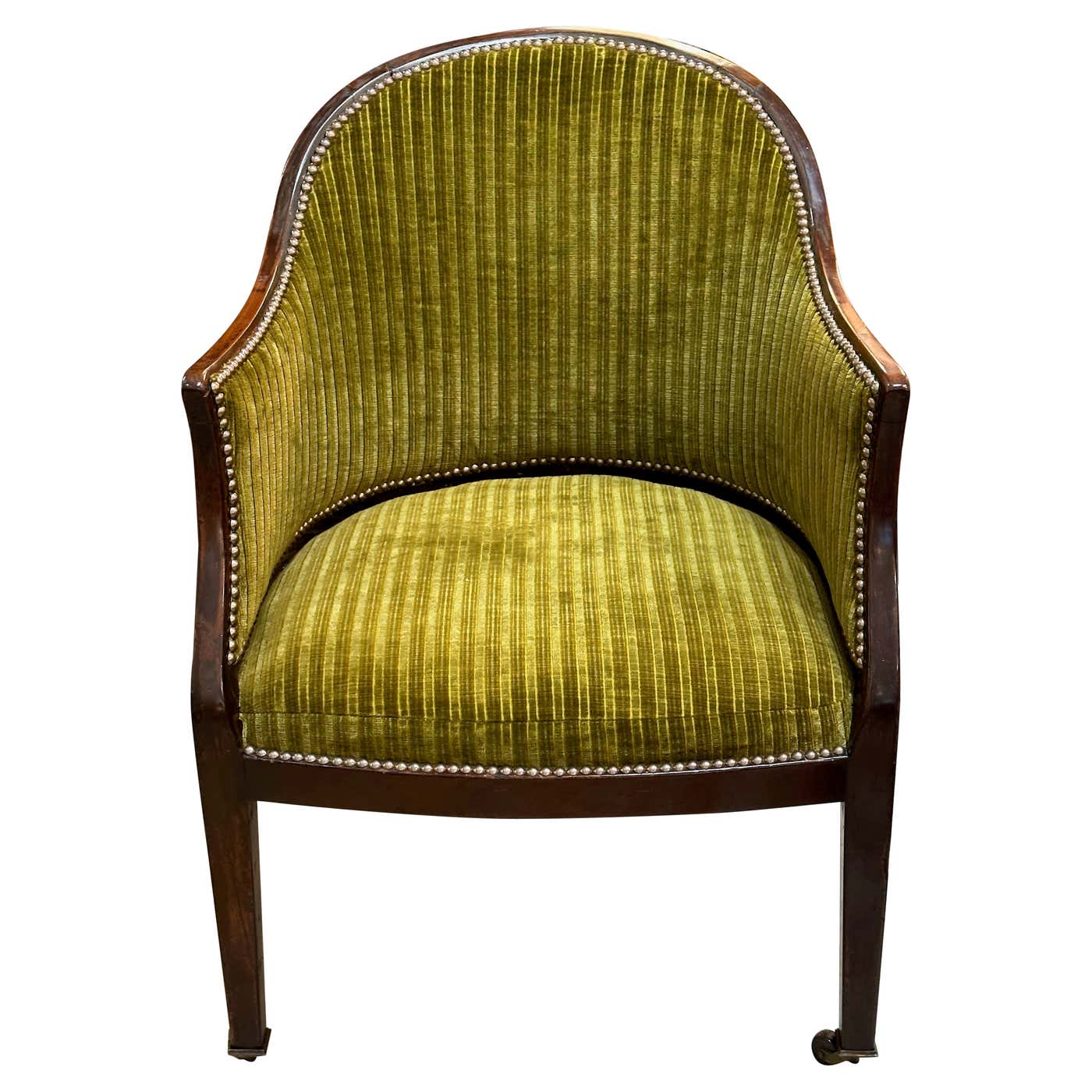 English Regency Library Chair For Sale at 1stDibs