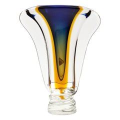 1950's Murano Glass Modernist Vase