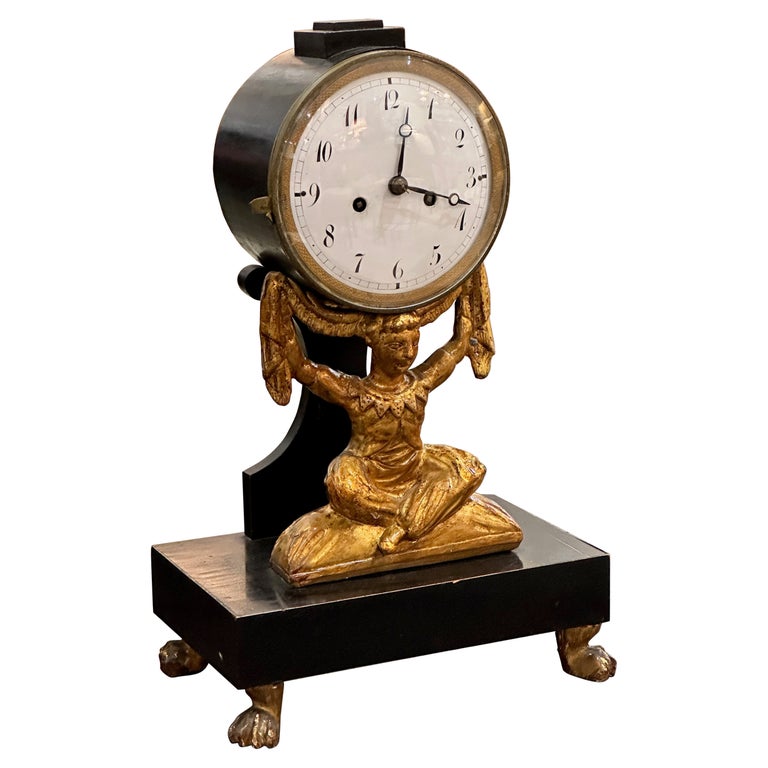 Early 19th Century French Mantle Clock For Sale