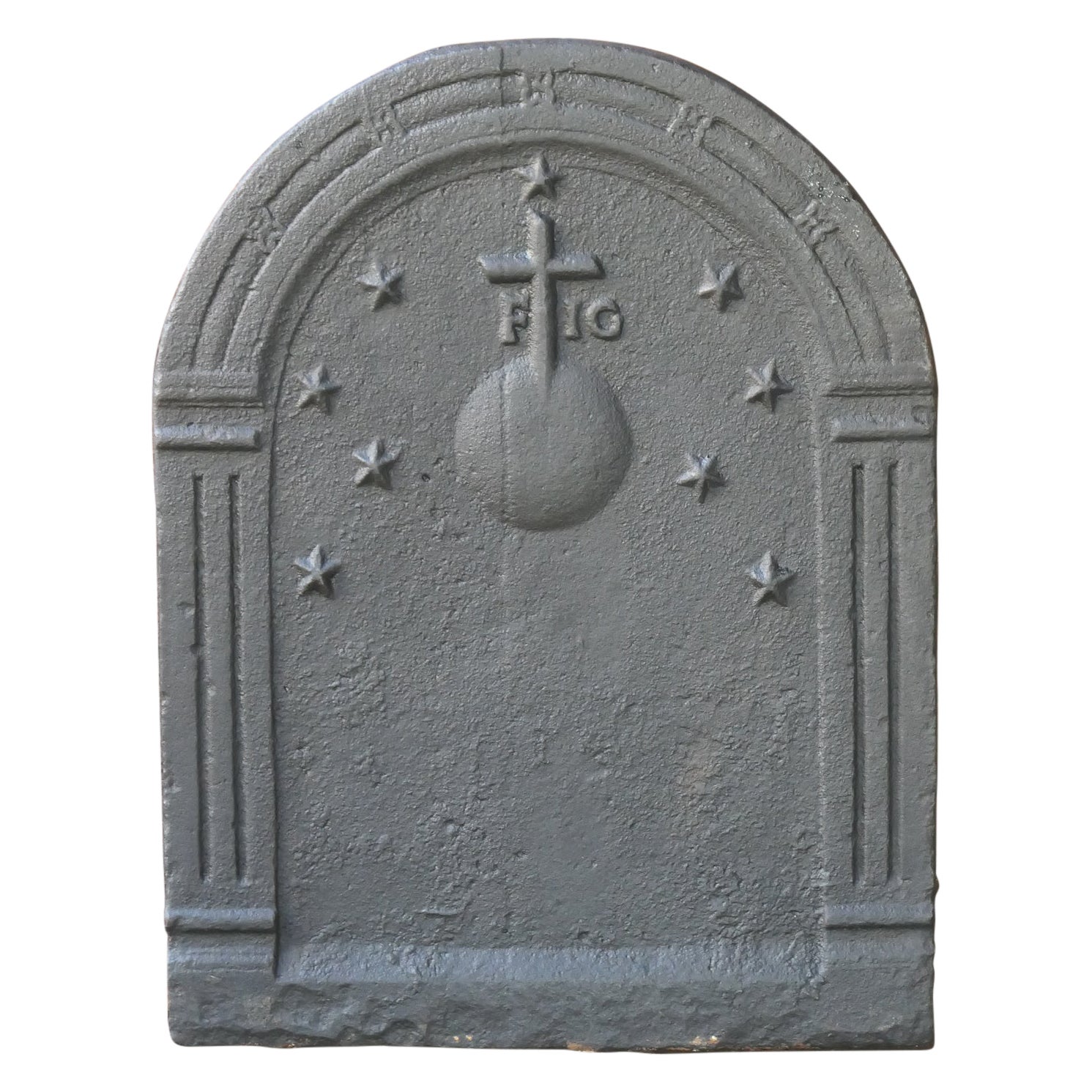 Parafuoco francese Napoleone III del XIX secolo