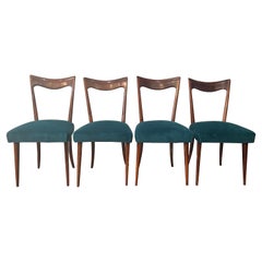 Set of Four Dining Chairs by Silvio Cavatorta