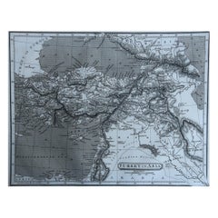 Original Antique Map of Turkey, Sherwood, Neely & Jones, Dated 1810