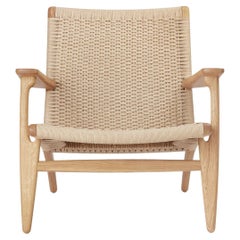 Hans J Wegner 'CH25' Chair in Oak, Oil & Natural Papercord for Carl Hansen & Son