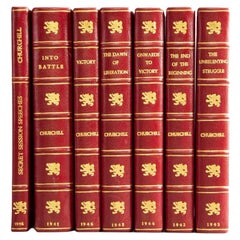 7 Volumes, Winston S, Churchill, The War Speeches