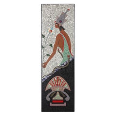 Mid-Century Egyptian Goddess Mosaic