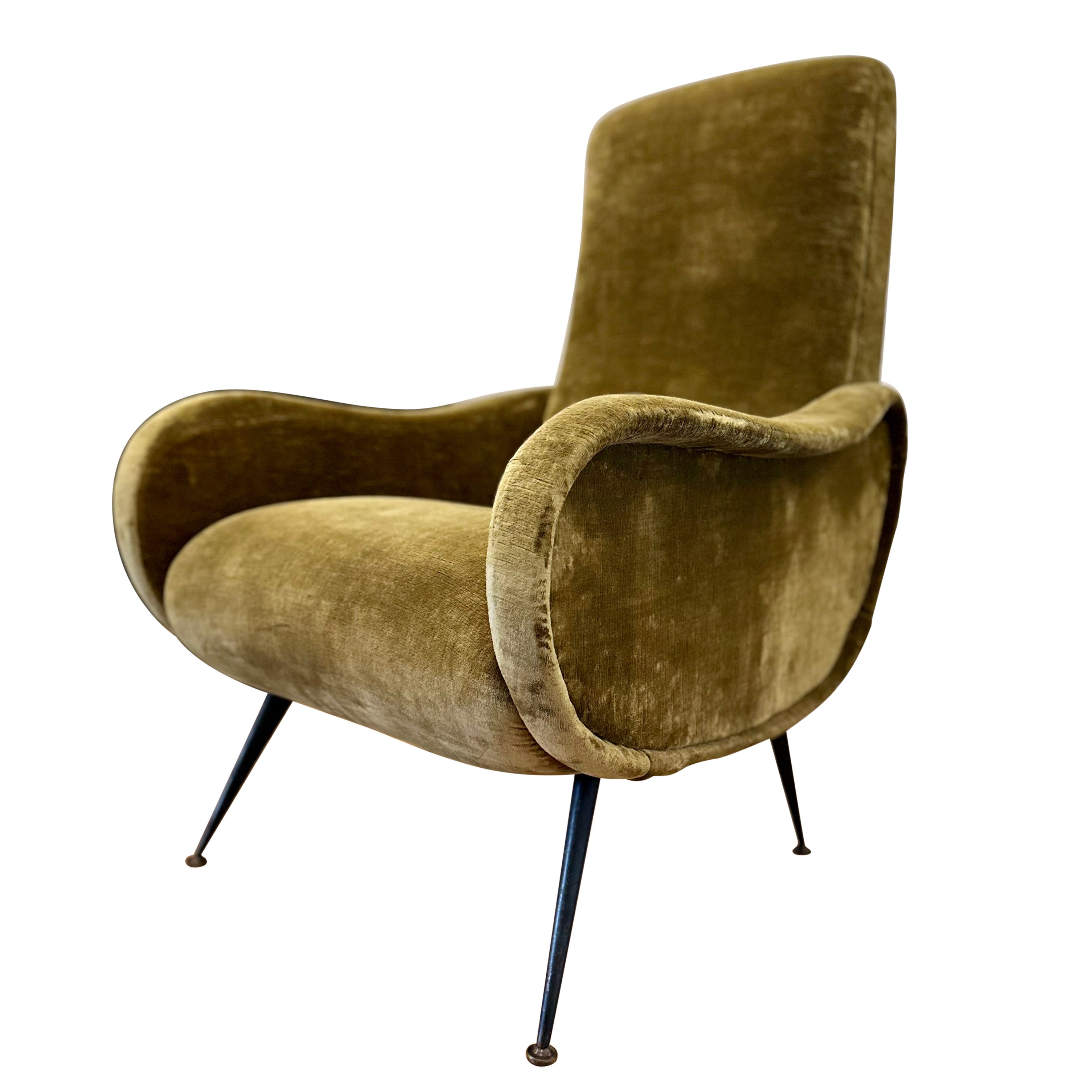 Lady Chair by Marco Zanuso, Original Edition at 1stDibs