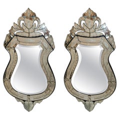 Vintage Venetian Style Wall Mirrors