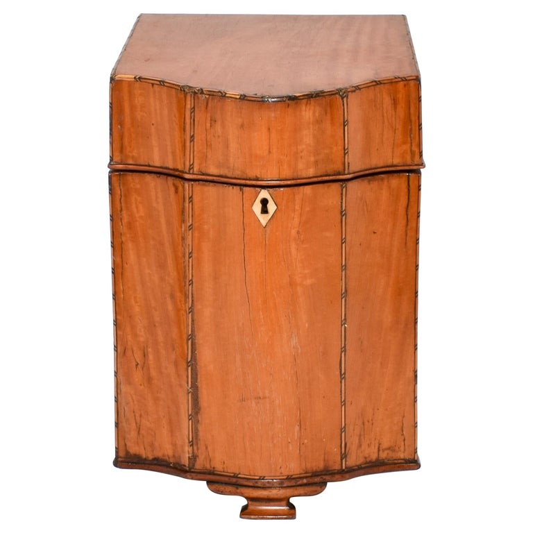 Satinwood III Knife Boxes For Sale at 1stDibs