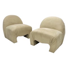 Vladimir Kagan for Weiman Sculptural Lounge Chairs