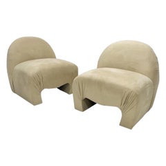 Vintage Weiman Sculptural Lounge Chairs