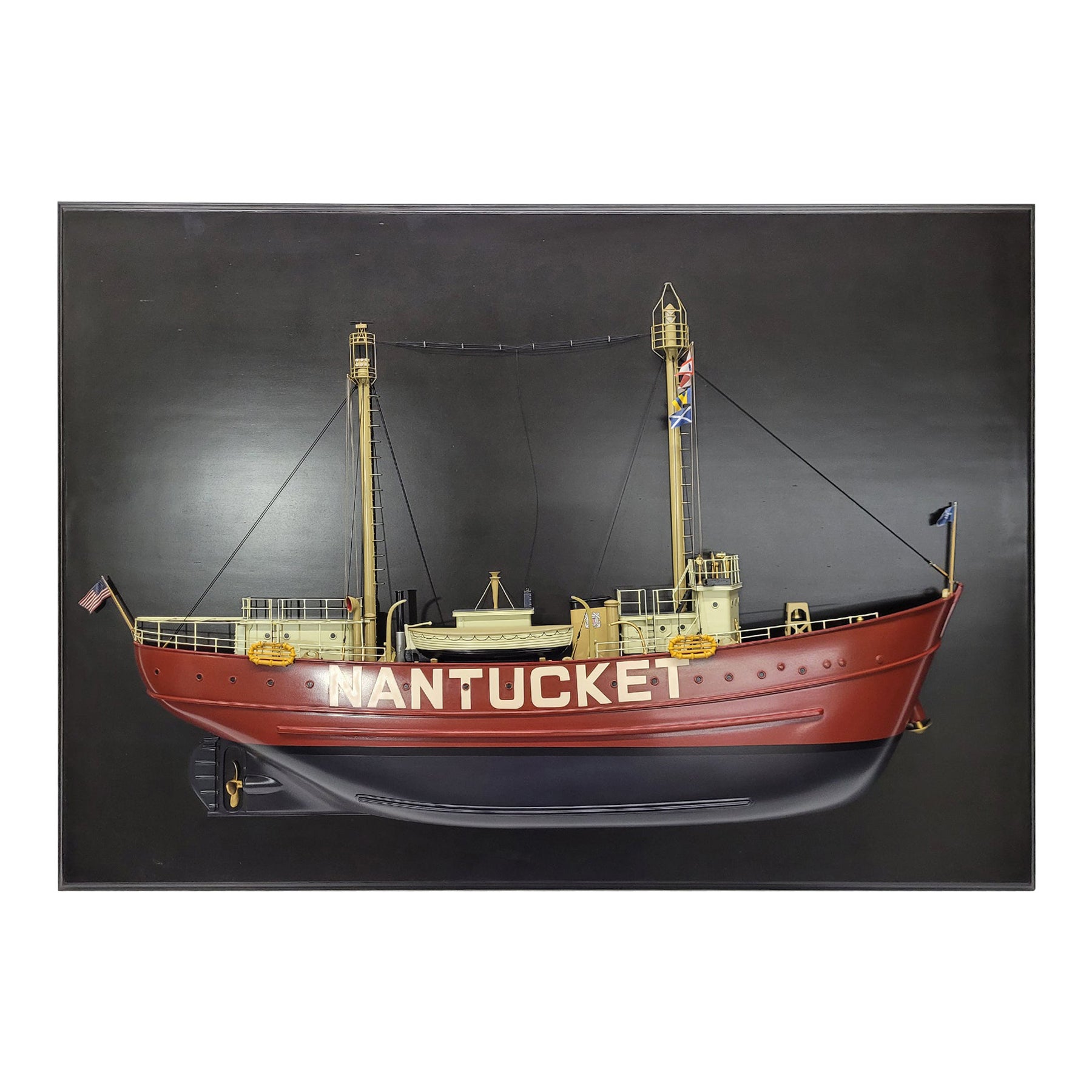 Half-Modell der Leuchte Nantucket