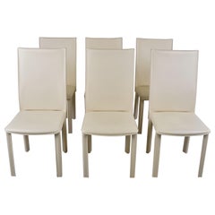 Vintage Dining Chairs by Arper Italy, 1980s