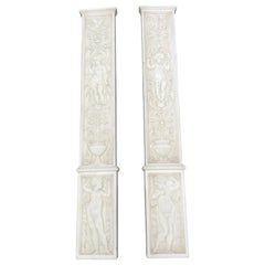 Used A Pair of English Neoclassical Marble Relief’s