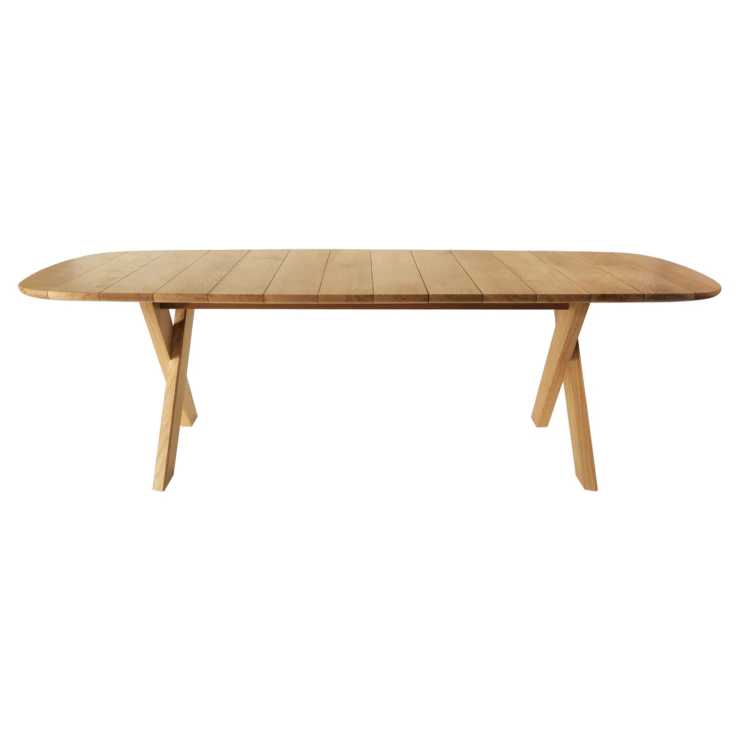 Paco Wood Dining Table by Terry Dwan, Made in Italy For Sale