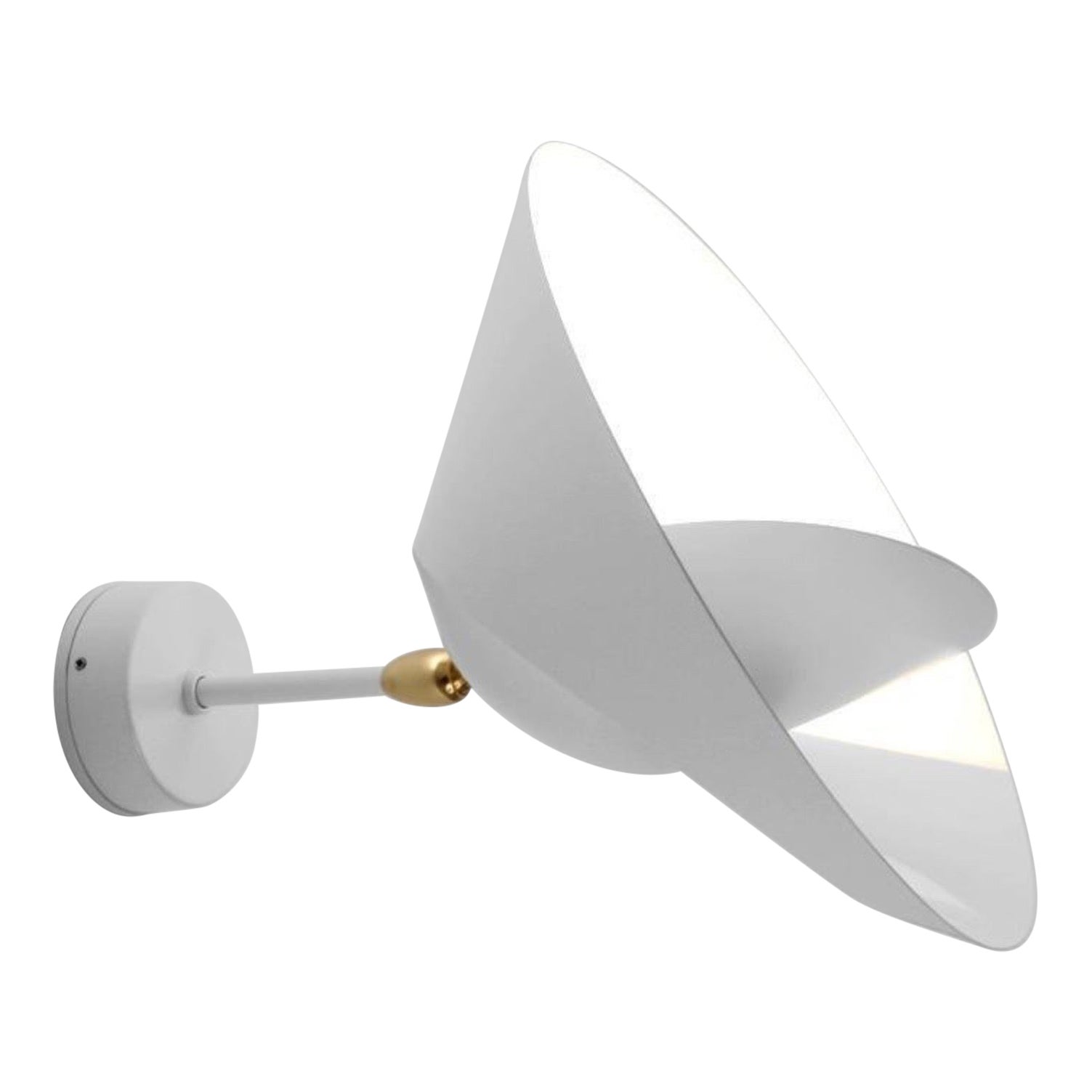 Serge Mouille 'Saturn' Wall Lamp For Sale
