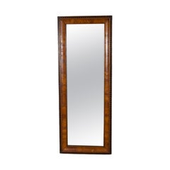 Early-20th Century Mirror in Frame Veneered with Walnut