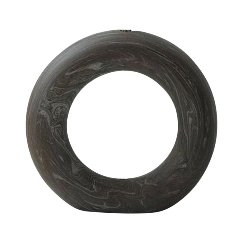 Marble Ring Vase by Solem Ceramics For Sale