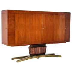 Atemberaubender Leuchtenschrank „Dassi“ – italienisches Design, 1950er Jahre