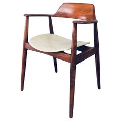 Atelier Design JACAFONDA Fauteuil de bureau des Ateliers Braun Fortuna, Belgique, années 1960
