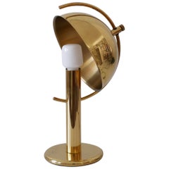 Exceptional Mid-Century Modern Brass Table Lamp by Gebrüder Cosack Germany 1960s