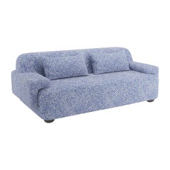 Popus Editions Lena 3 Seater-Sofa aus Ocean Zanzi Leinen- und Wollmischung