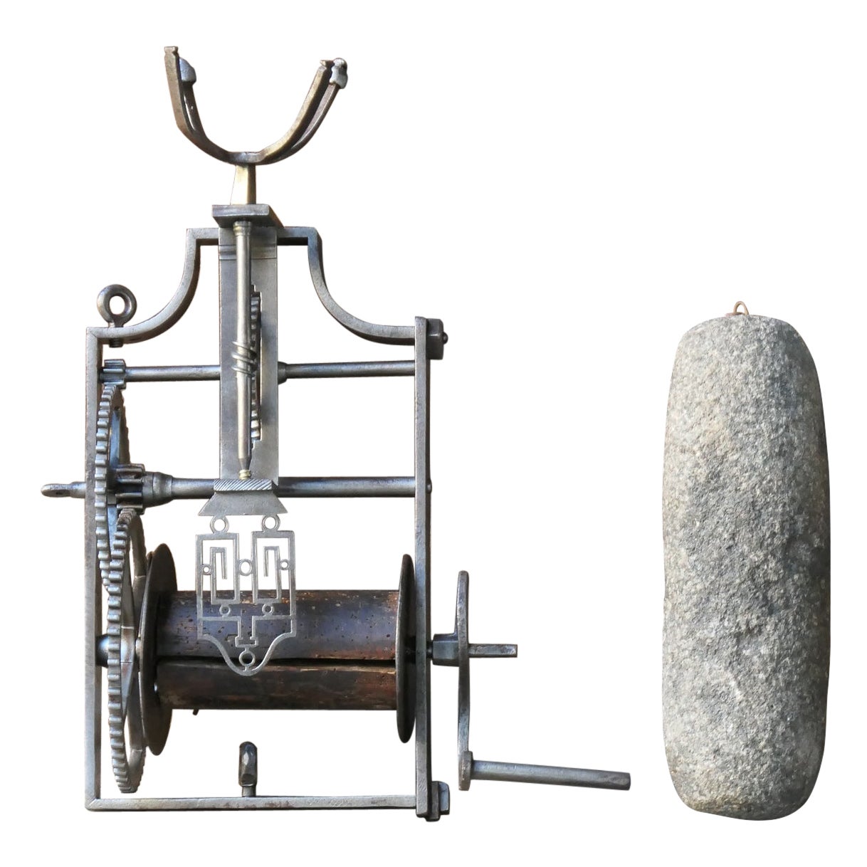 18th Century French Napoleon III Weight-Driven Spit Jack For Sale