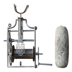 18th Century French Napoleon III Weight-Driven Spit Jack
