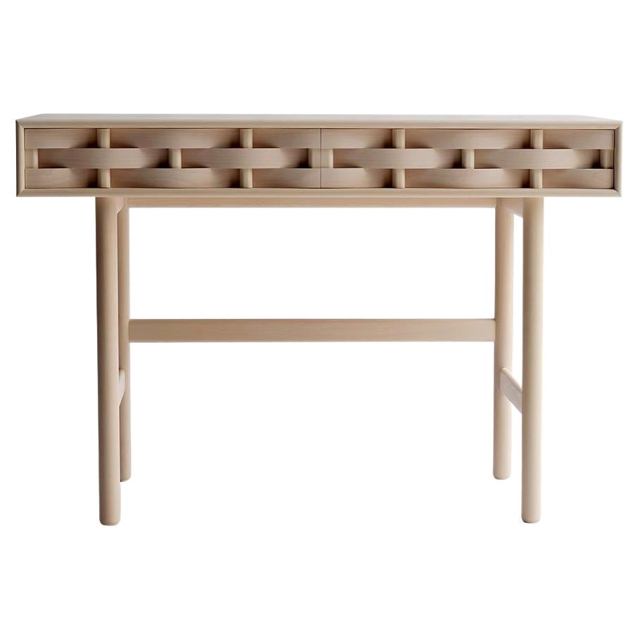 Weave Desk from Ringvide, Oak Wood, Natural Oil, Scandinavian For Sale
