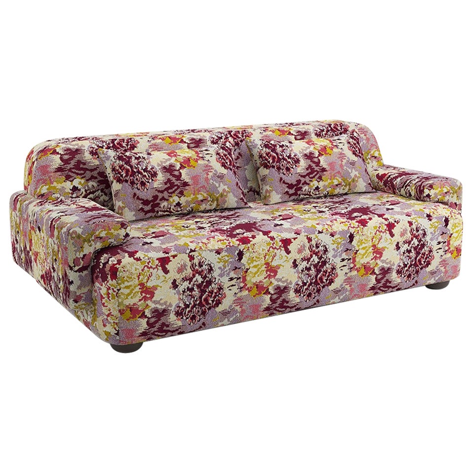 Popus Editions Lena 3 Seater Sofa in Shiraz Marrakech Jacquard Upholstery For Sale