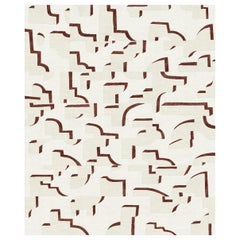 Mittelgroßer handgeknüpfter Teppich „Passage“ von Florian Pretet und Lisa Mukhia Pretet