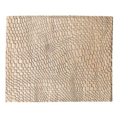 Small Hand Knotted Onda Rug by Florian Pretet and Lisa Mukhia Pretet